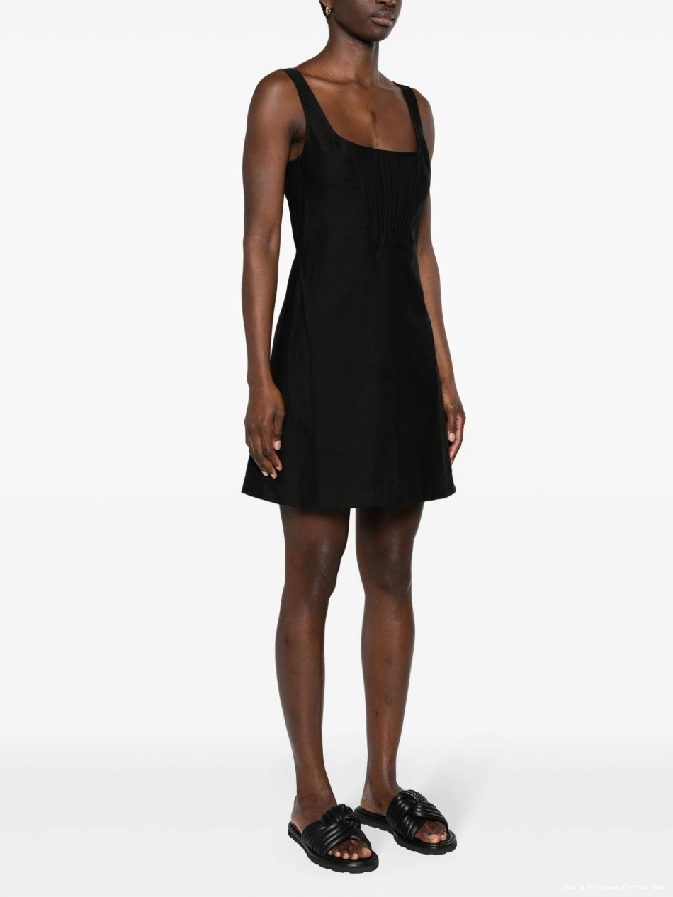 Affordable square-neck minidress Women Stella McCartney corset-style 0412